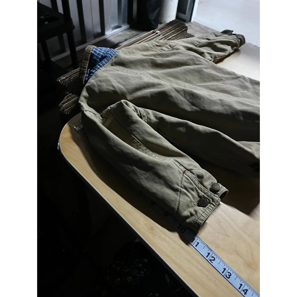 Old Navy Kids 2T Duck Canvas Barn Coat Brown Chore Outdoor Farm Corduroy Collar